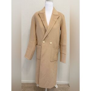 NWT Zara Women’s Wool Blend Trench Coat